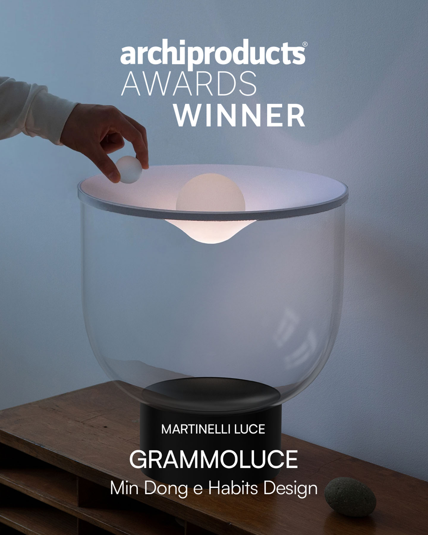 Grammoluce récompensée aux Archiproducts Design Awards 2025