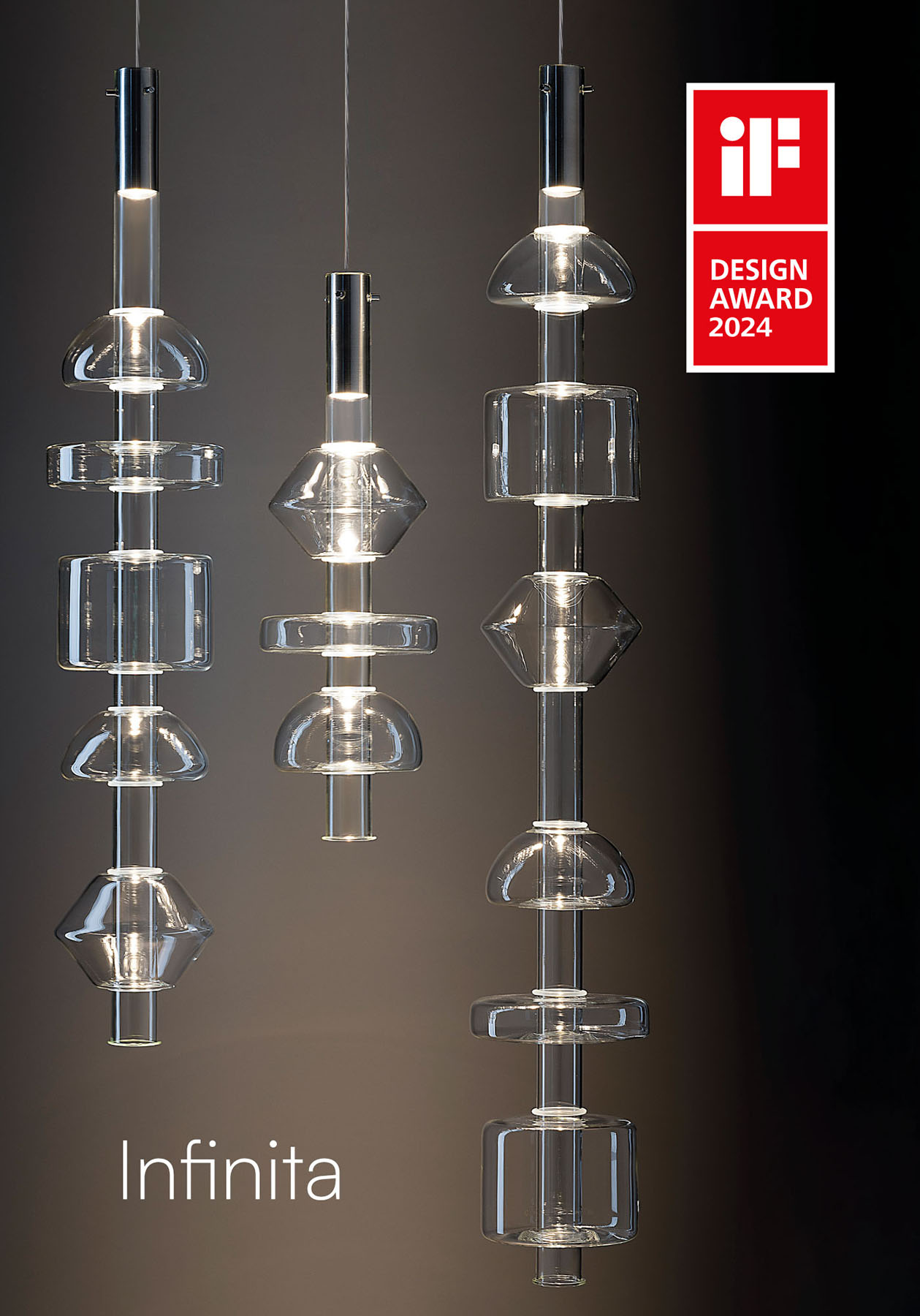 Infinita remporte l'iF Design Award 2024 Martinelli Luce Magazine