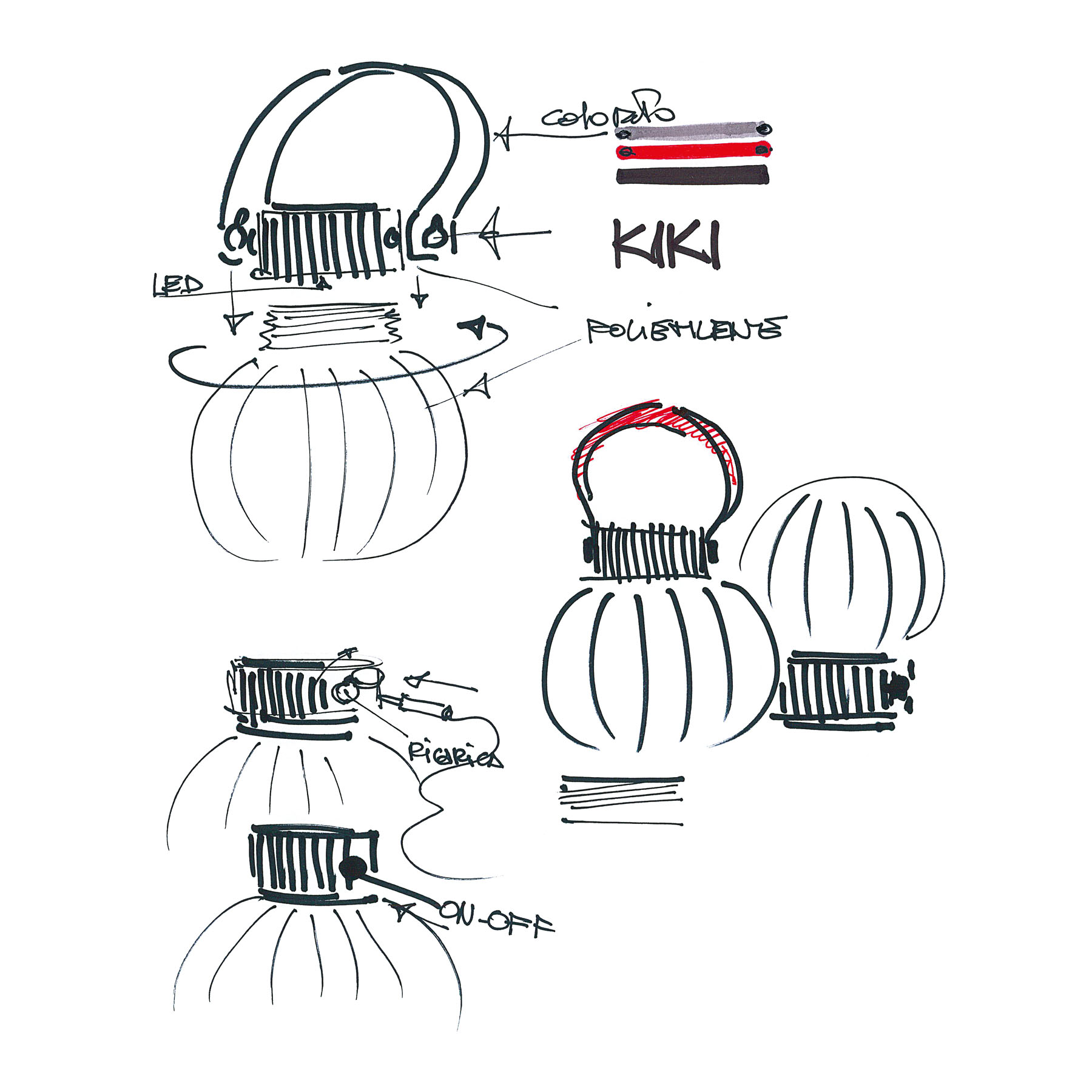 A light that mimics a lantern