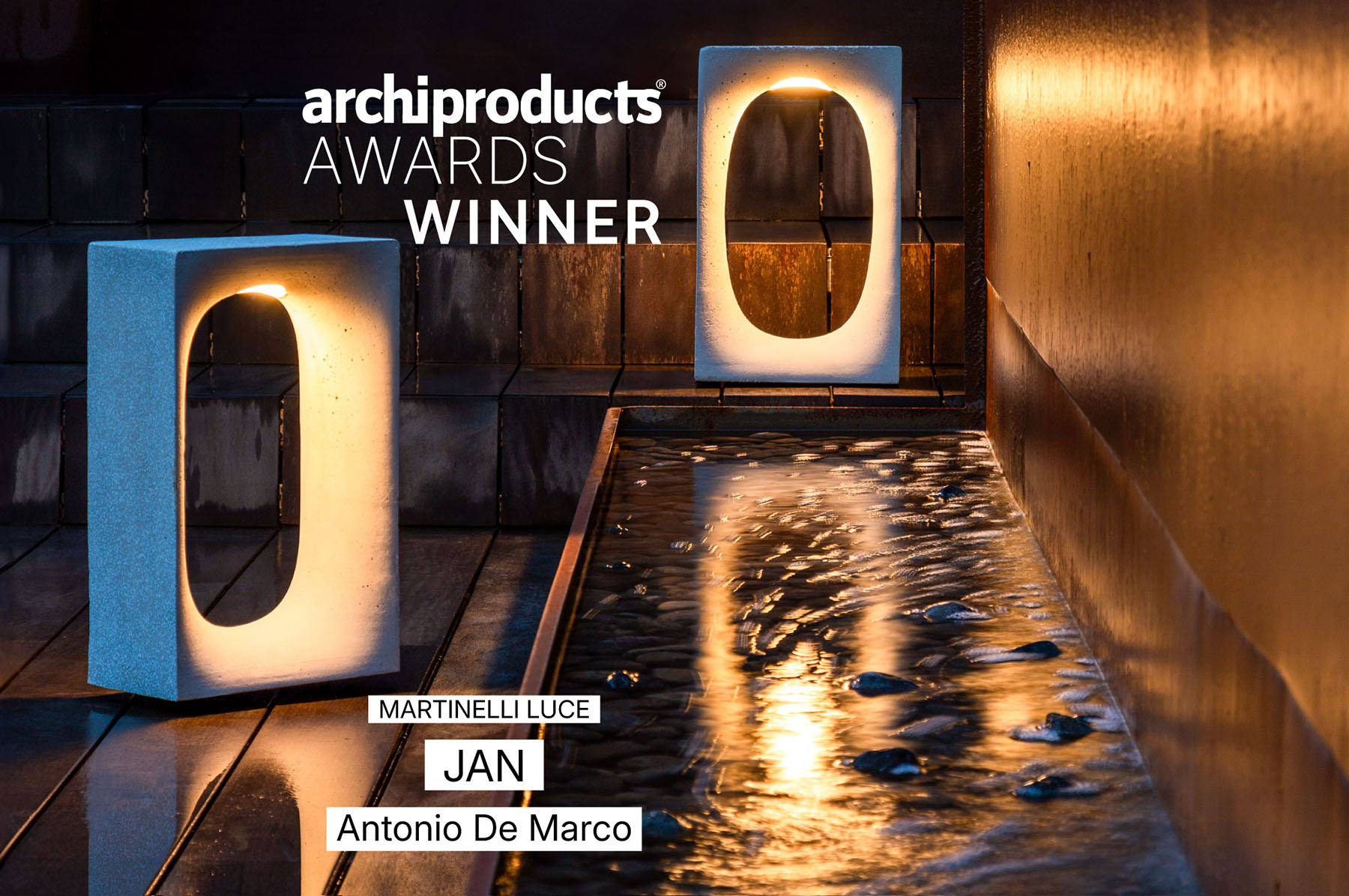 Jan receives the Archiproducts Design Awards 2024